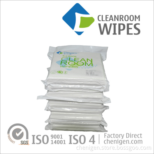Low-Cost Polyester Microfiber Wipers Cleanroom Wipes